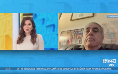 TelevisaUnivision Interview Enrique Morones of Gente Unida October 5, 2023